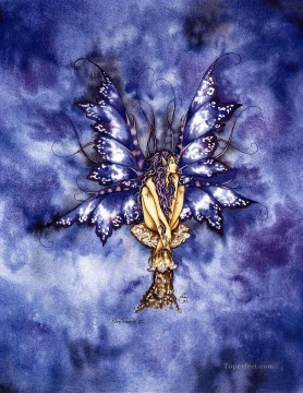 blue faery ii Fantasy Oil Paintings